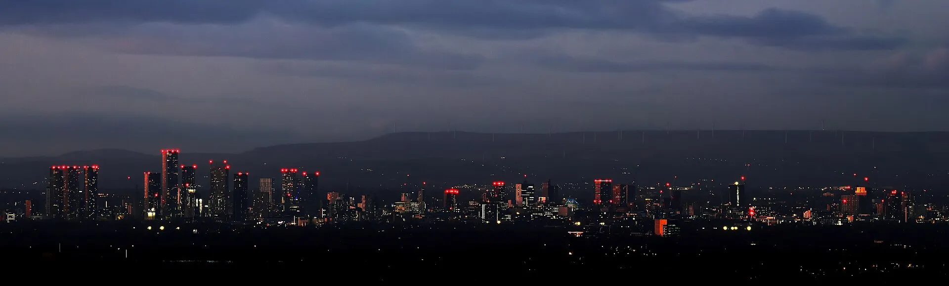 Manchester skyline